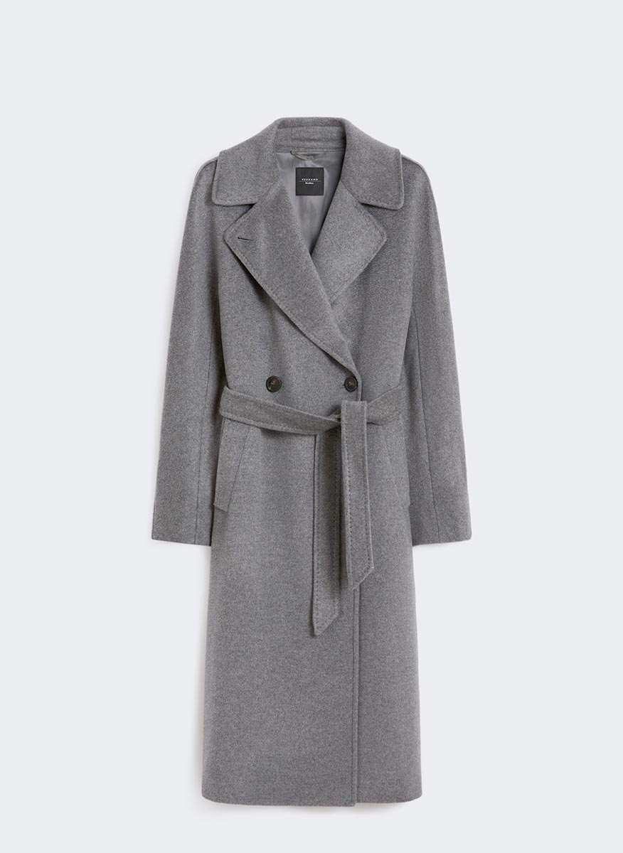 Миди палто от фина вълна Weekend Max Mara Resina