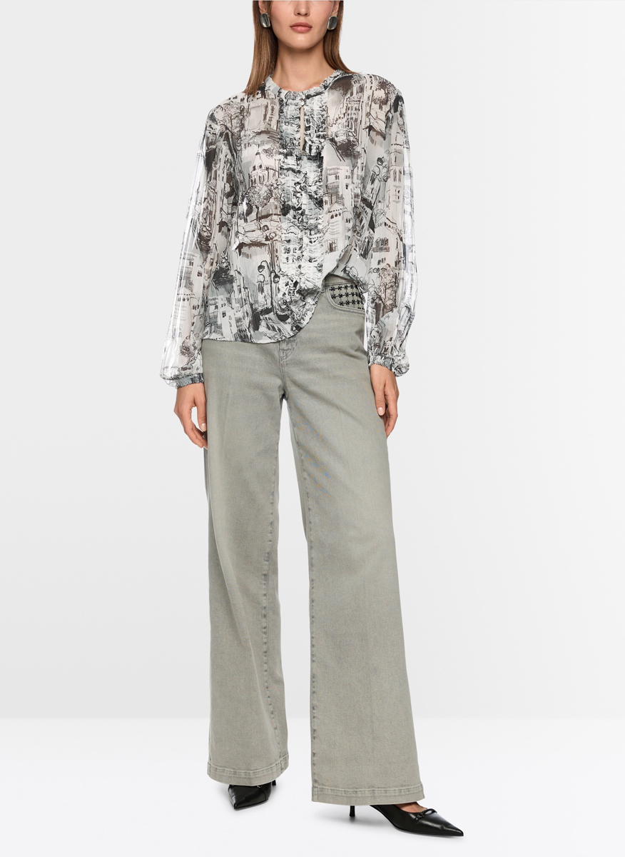 Блуза с рюш 'Urban' Marc Cain Collections