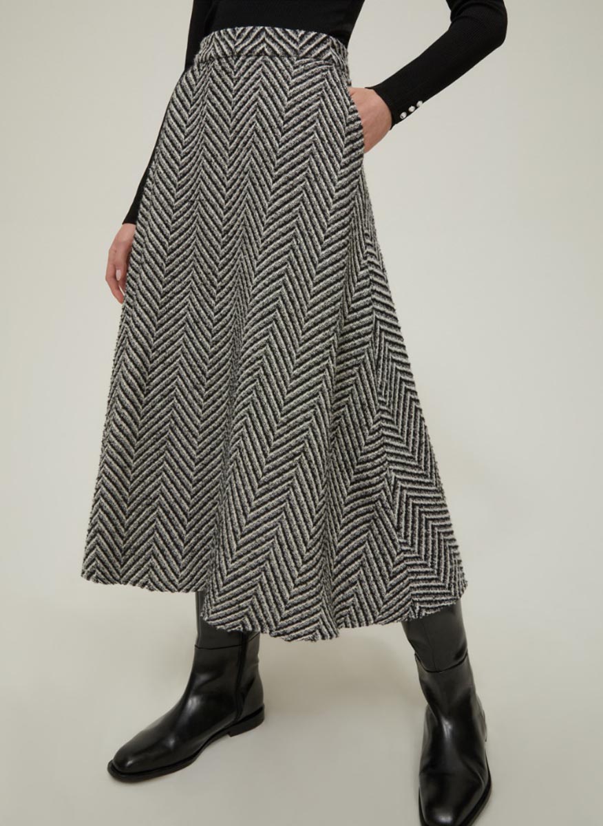 Миди пола 'Basketweave' Pennyblack Nido