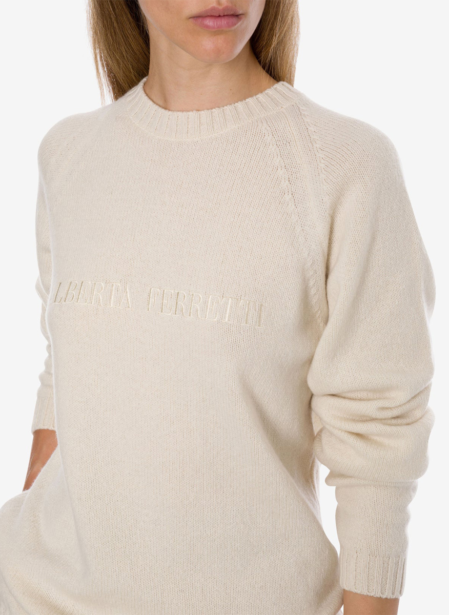 Пуловер от кашмир Alberta Ferretti