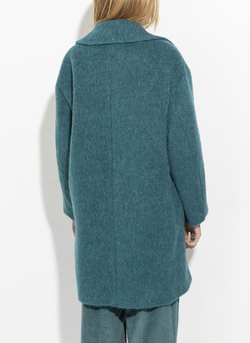 Вълнено палто с мохер и алпака Weekend Max Mara Rada