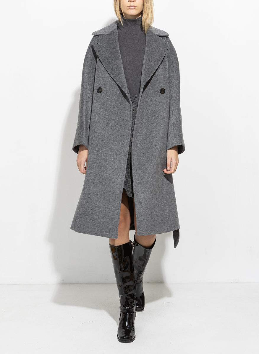 Миди палто от фина вълна Weekend Max Mara Resina