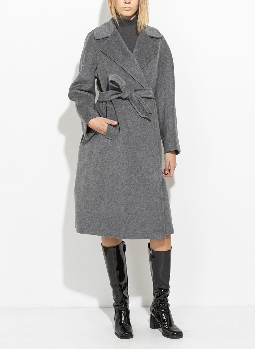 Миди палто от фина вълна Weekend Max Mara Resina