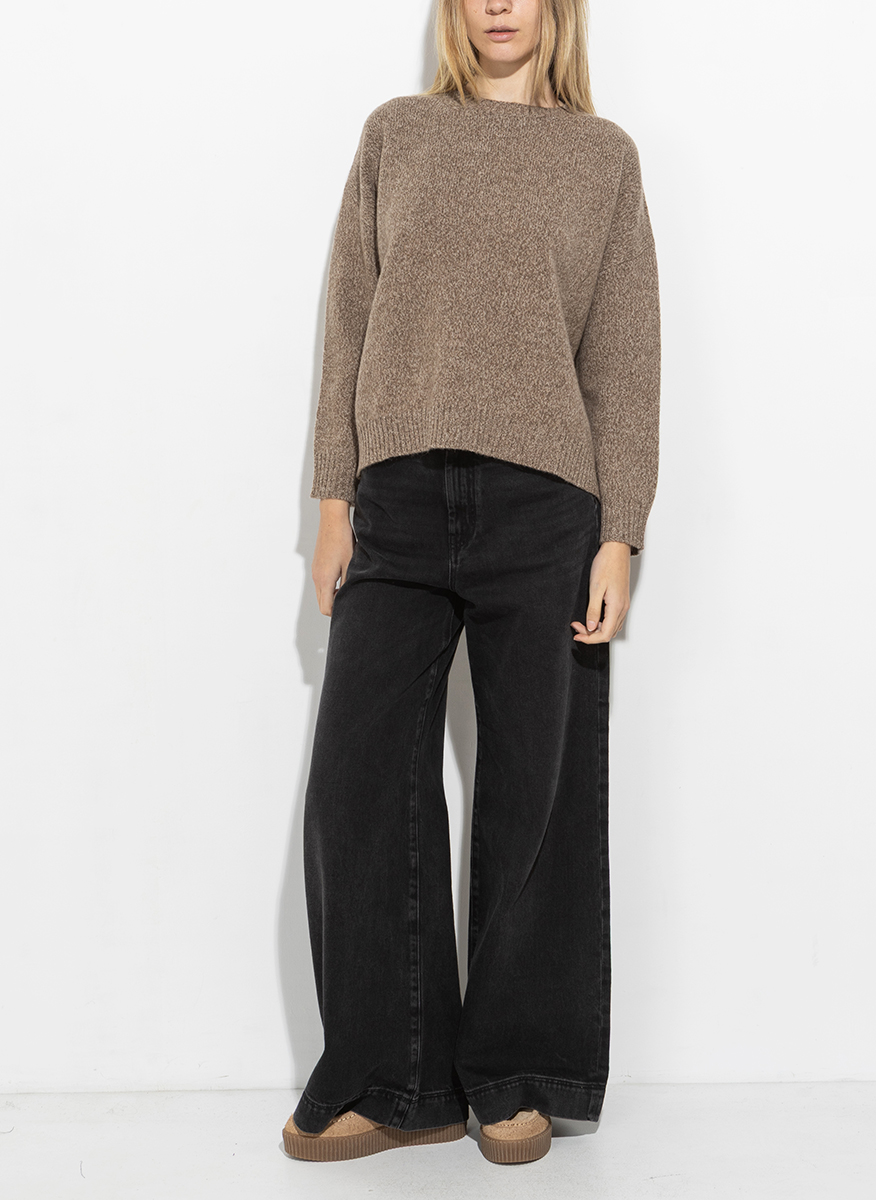 Пуловер от фина вълна 'Oversized fit' Weekend Max Mara Sibari