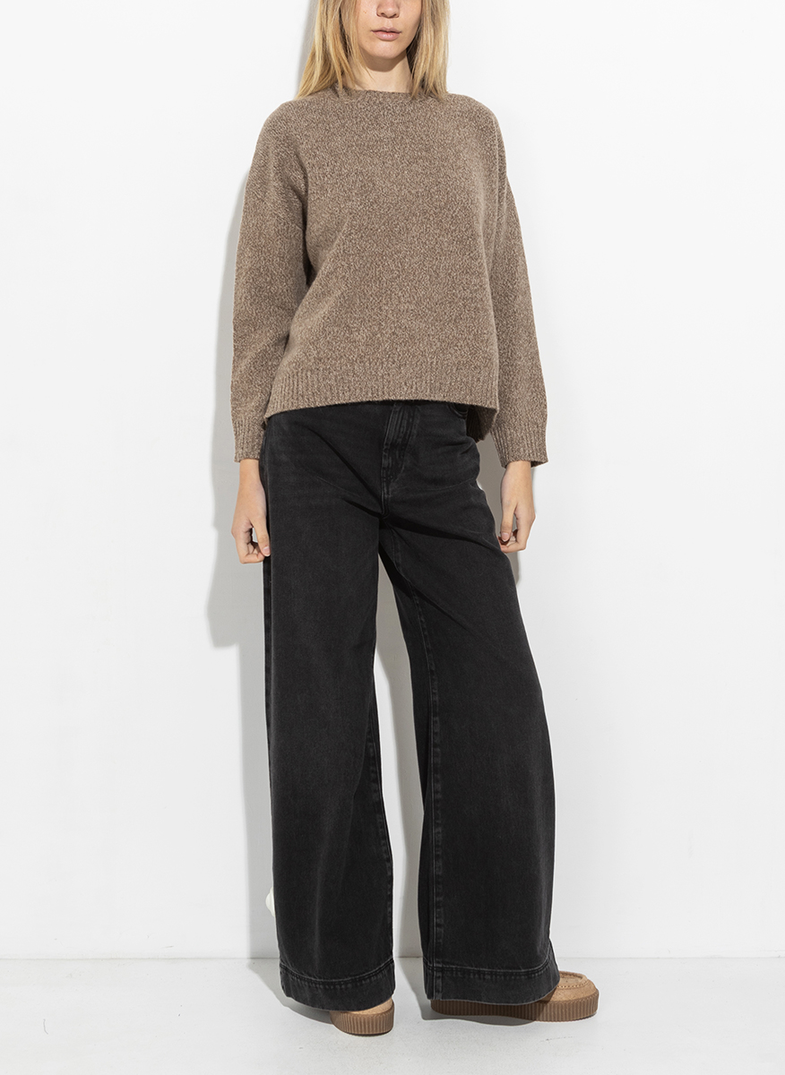 Пуловер от фина вълна 'Oversized fit' Weekend Max Mara Sibari