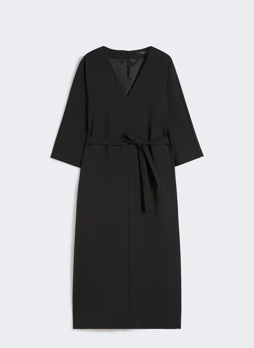 Миди рокля от фина вълна Weekend Max Mara Laziale