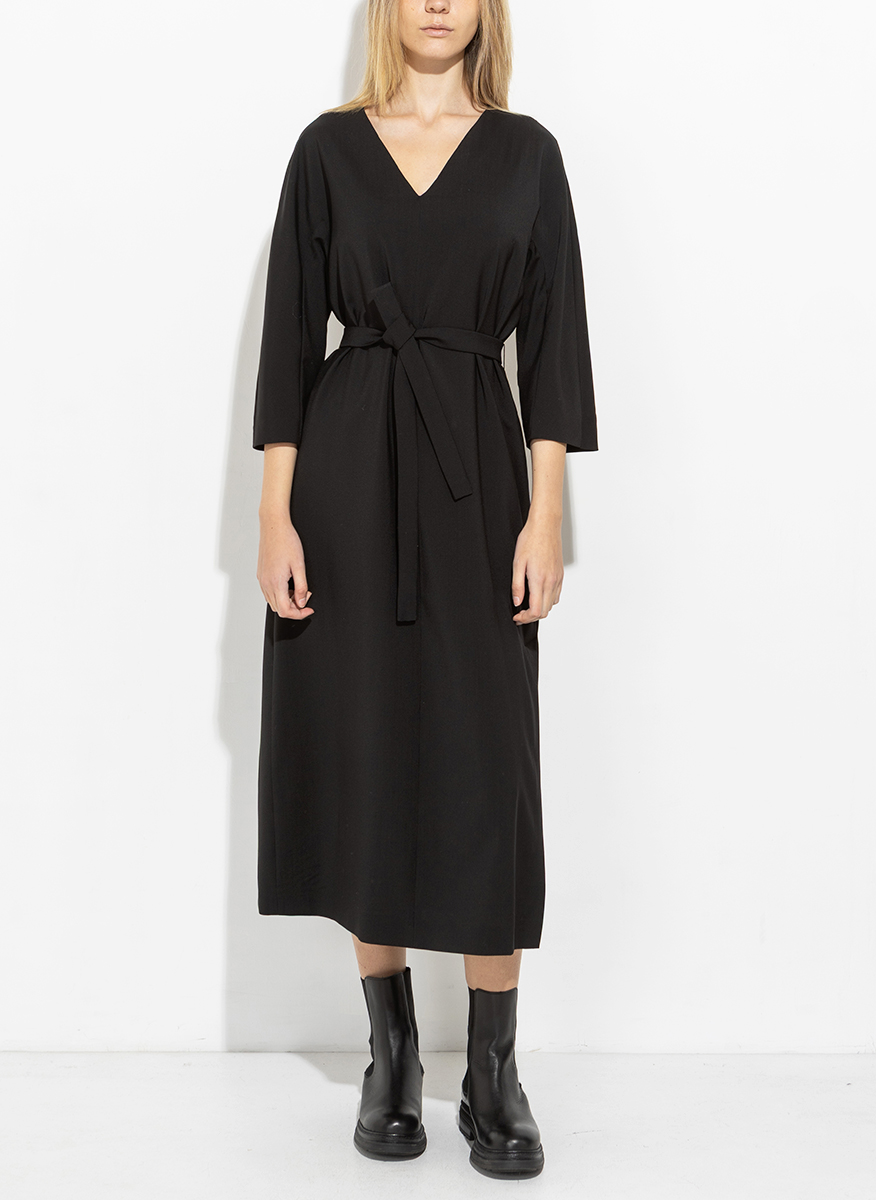 Миди рокля от фина вълна Weekend Max Mara Laziale