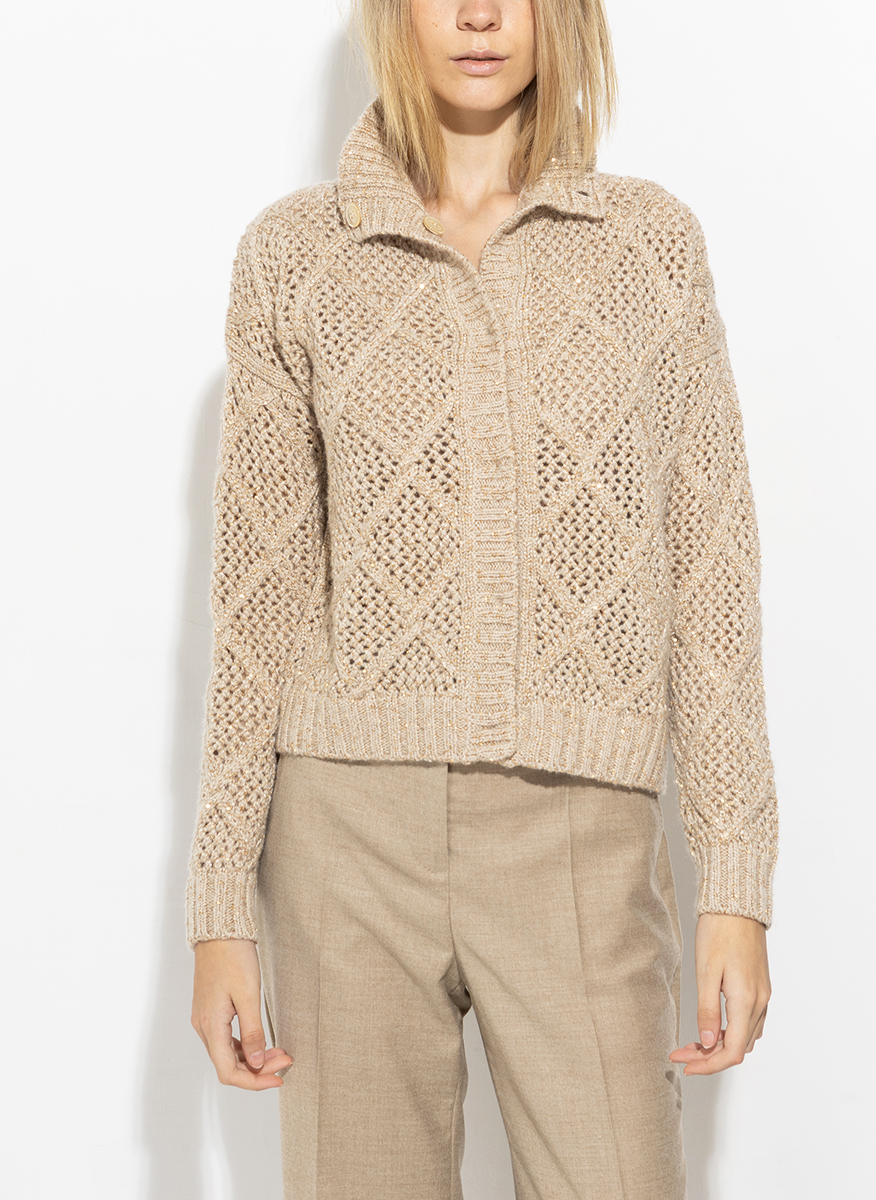 Жилетка с пайети Max Mara Studio Ghinea