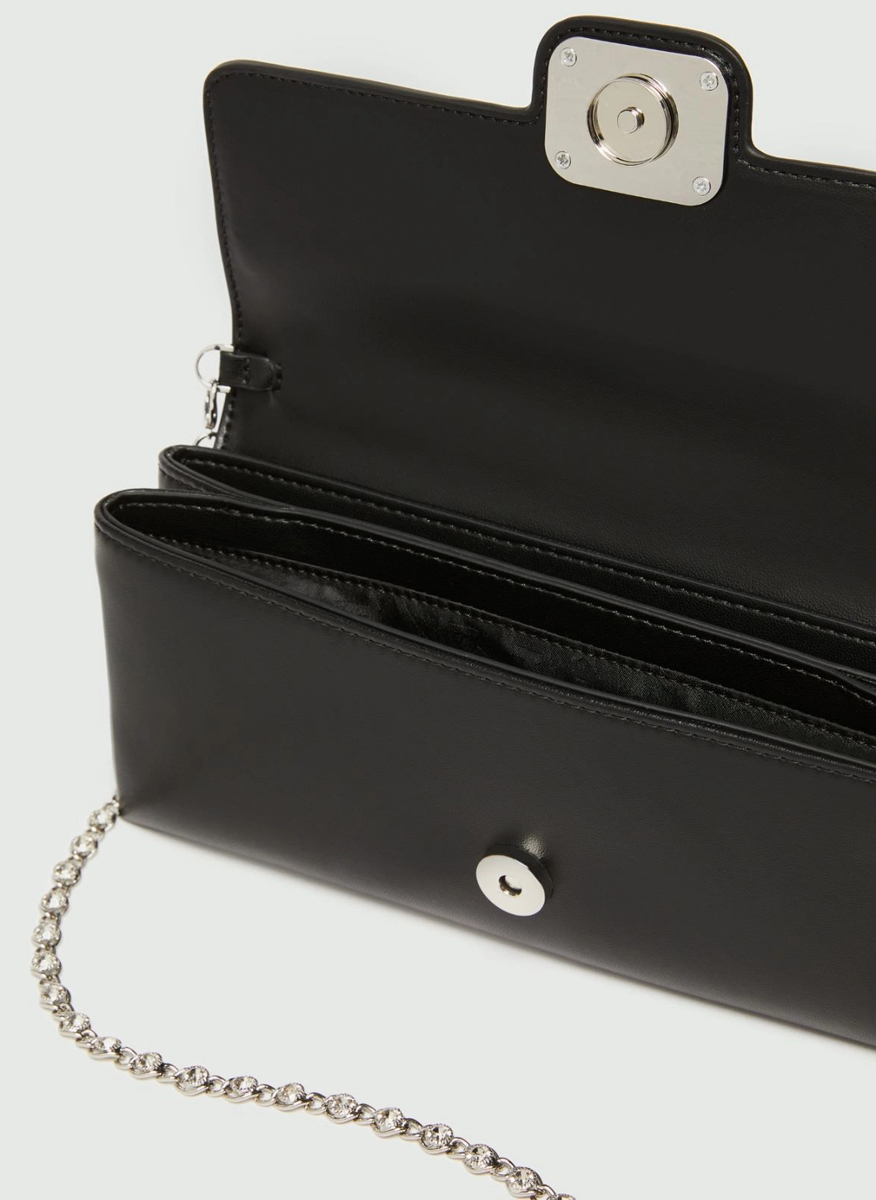 Мини кожена чанта 'Crystal buckle' Marella Grill