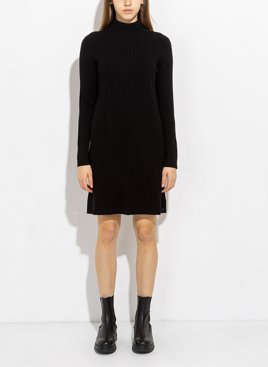 Мини рокля от фино плетиво 'Cable-knit' Pennyblack Certosa