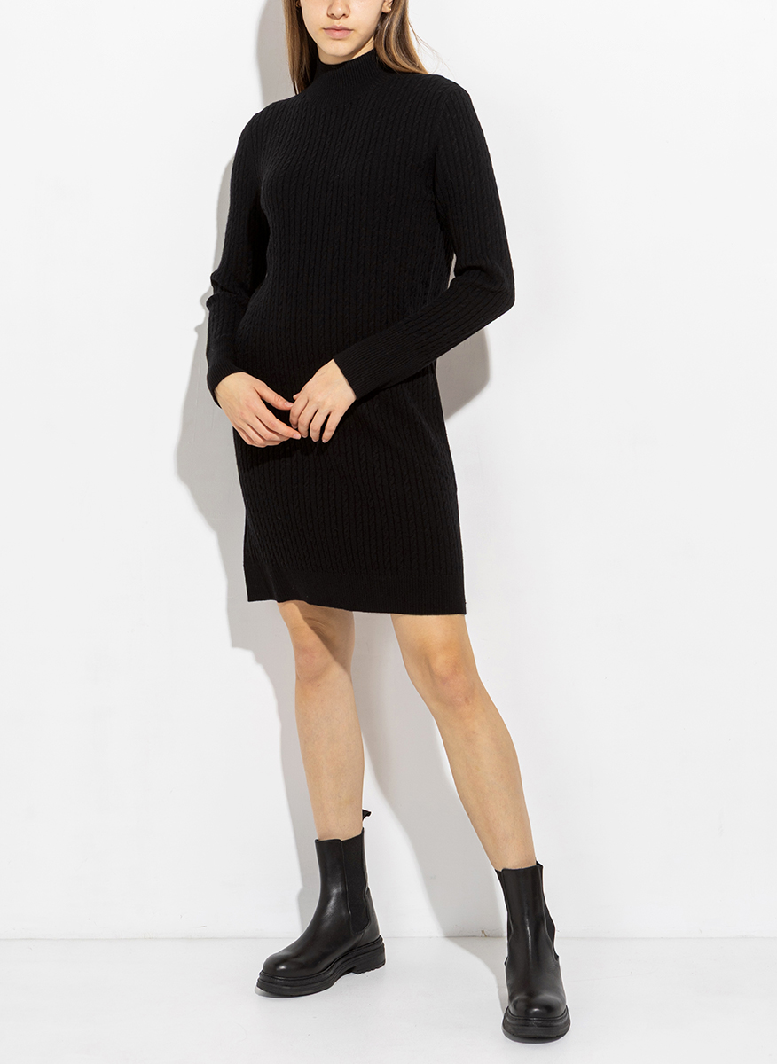 Мини рокля от фино плетиво 'Cable-knit' Pennyblack Certosa