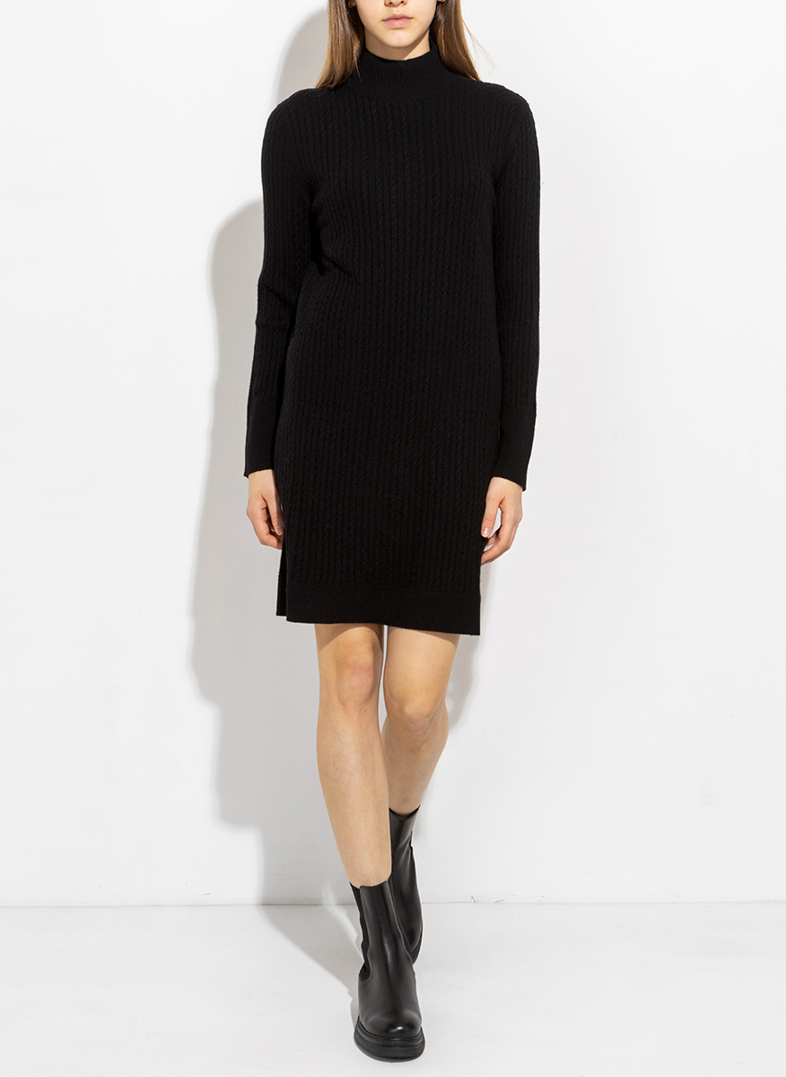 Мини рокля от фино плетиво 'Cable-knit' Pennyblack Certosa