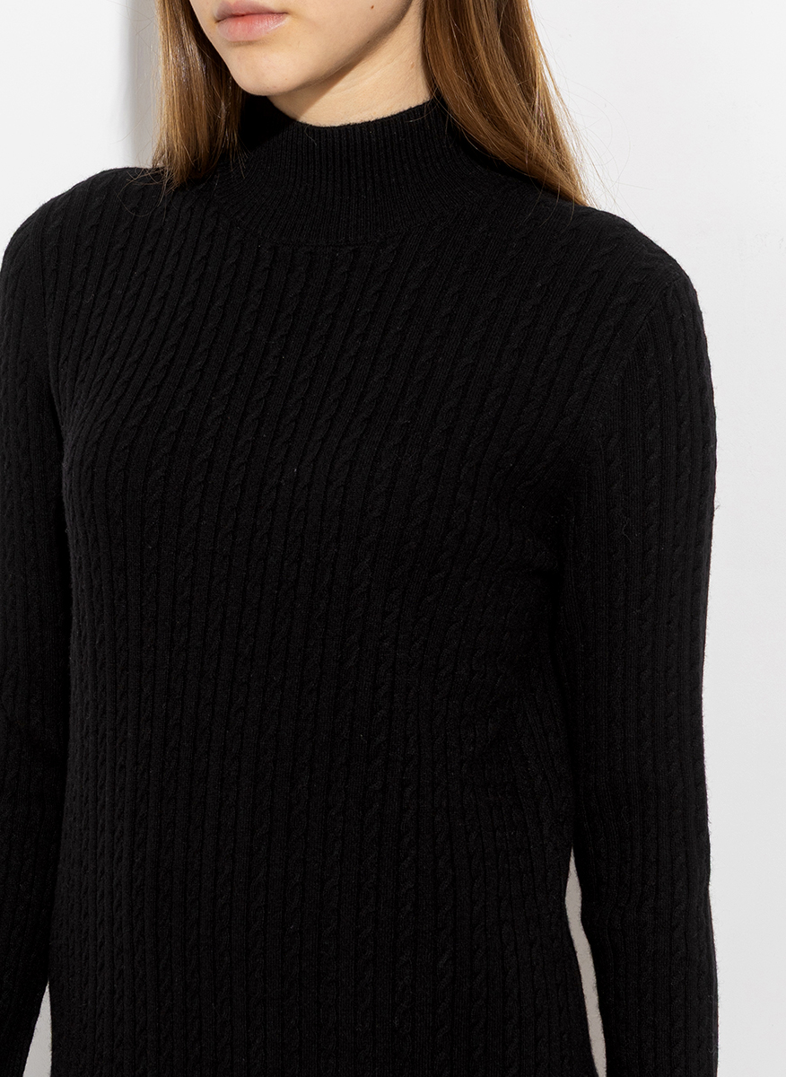 Мини рокля от фино плетиво 'Cable-knit' Pennyblack Certosa