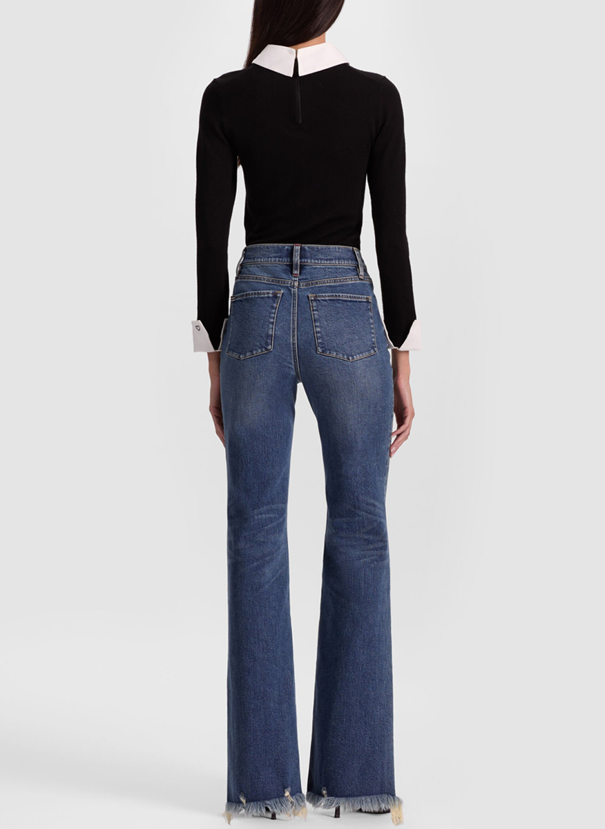 Деним от памук 'Bootcut' Alice + Olivia