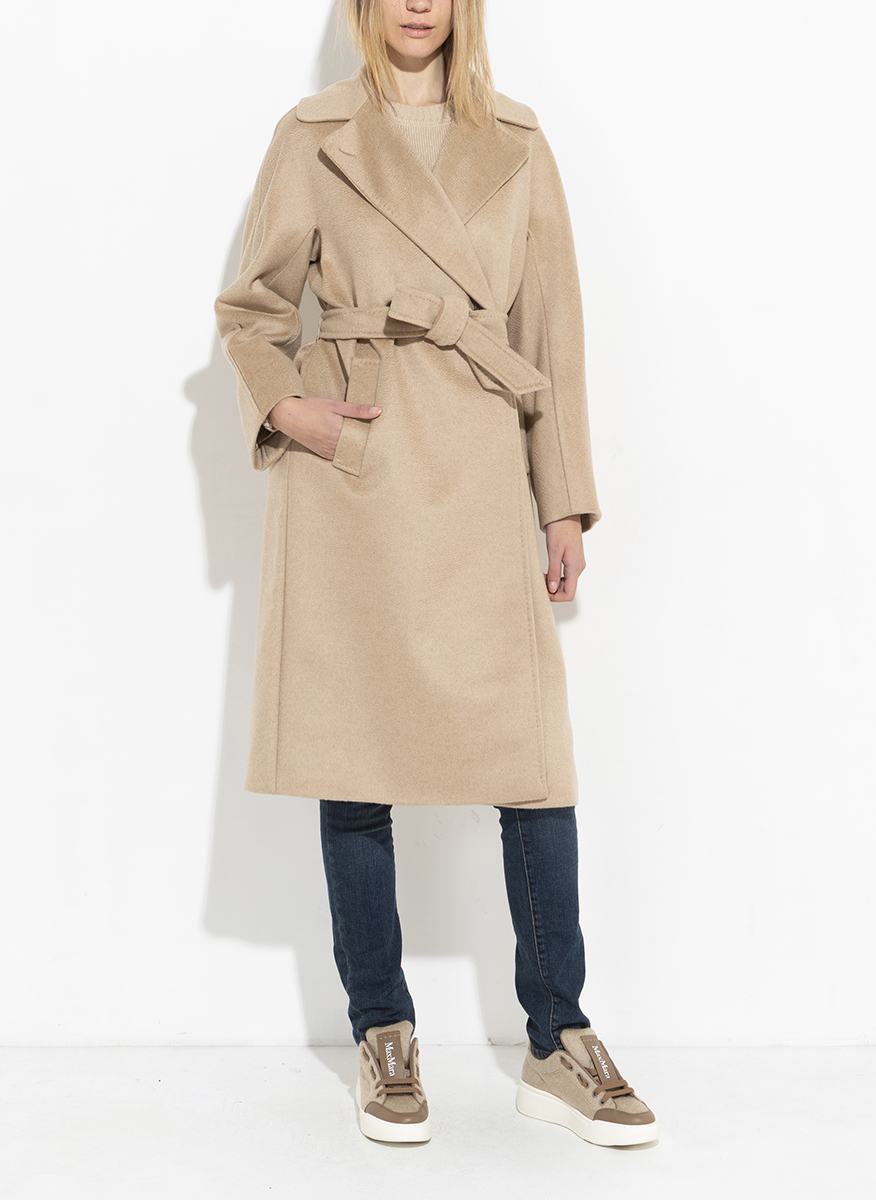 Миди палто от фина вълна Weekend Max Mara Resina