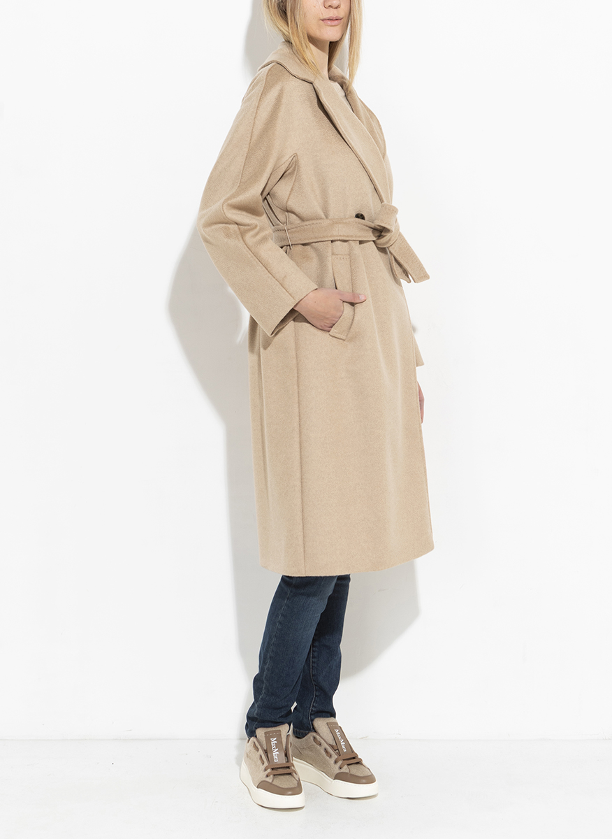 Миди палто от фина вълна Weekend Max Mara Resina