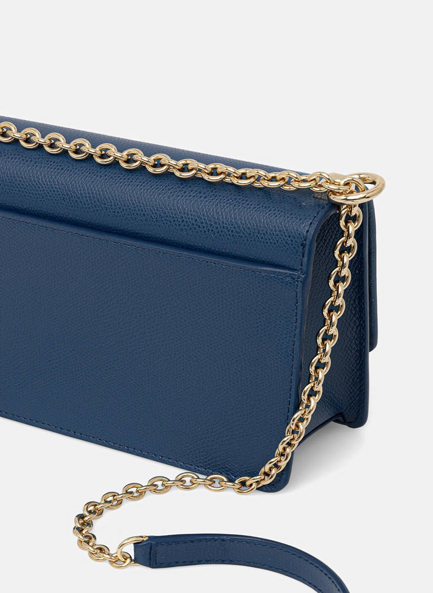 Мини Crossbody чанта Furla 1927 Indigo