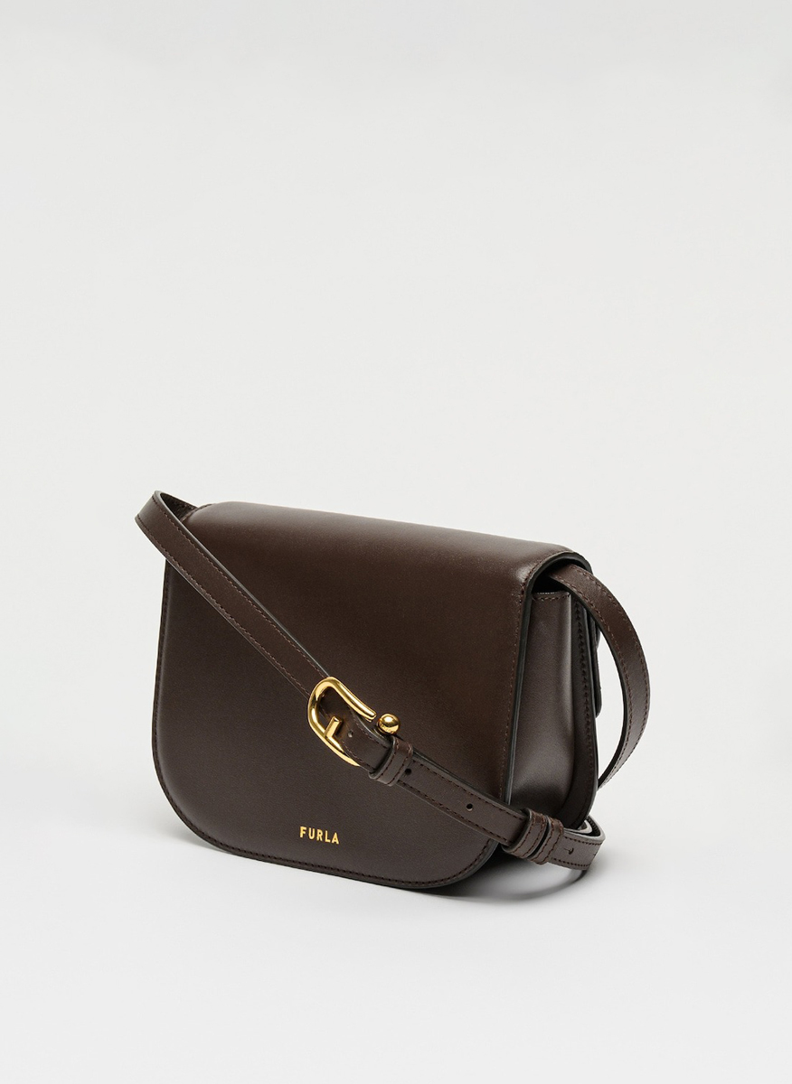 Мини чанта Furla Sfera Cioccolato