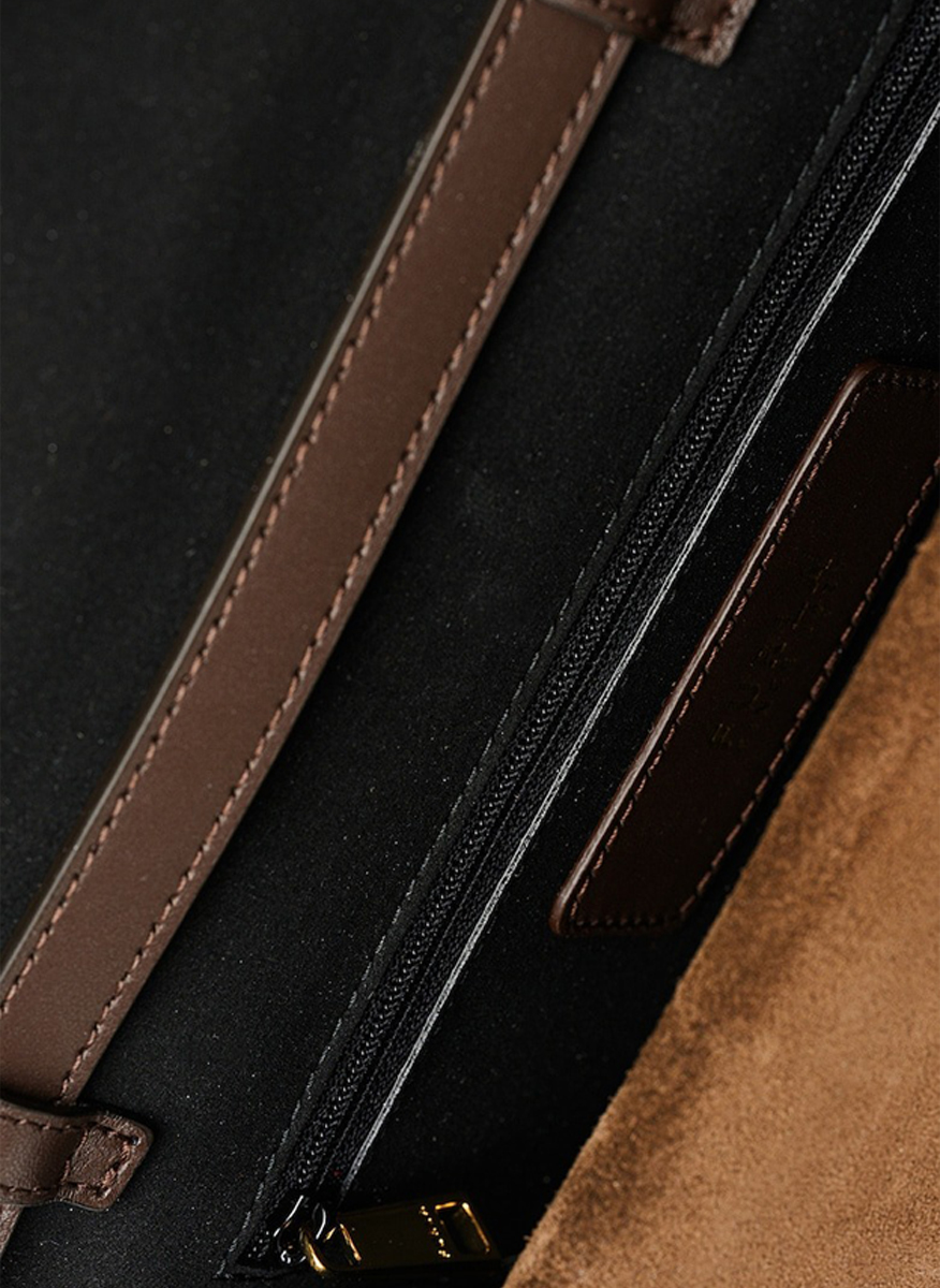 Мини чанта Furla Sfera Cioccolato