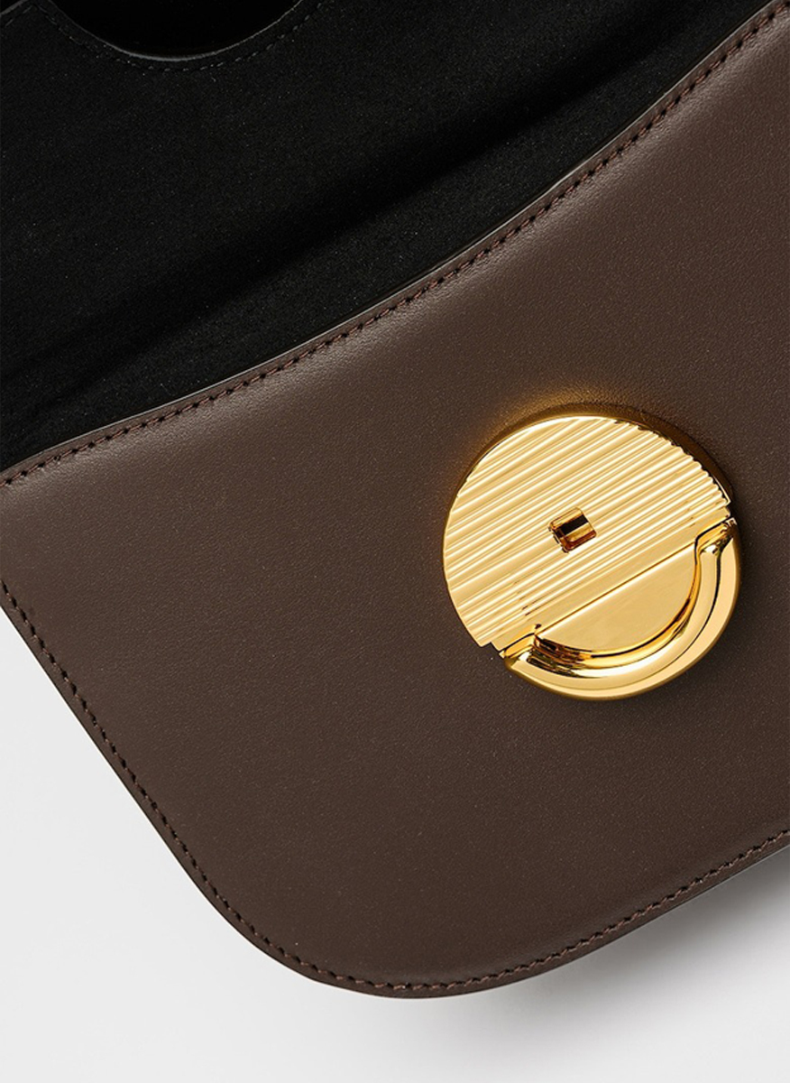 Мини чанта Furla Sfera Cioccolato