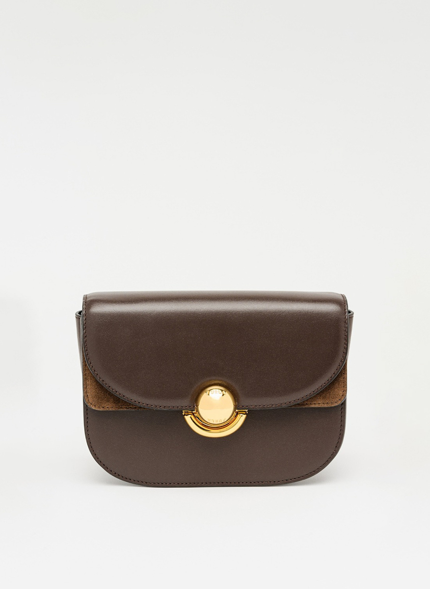Мини чанта Furla Sfera Cioccolato