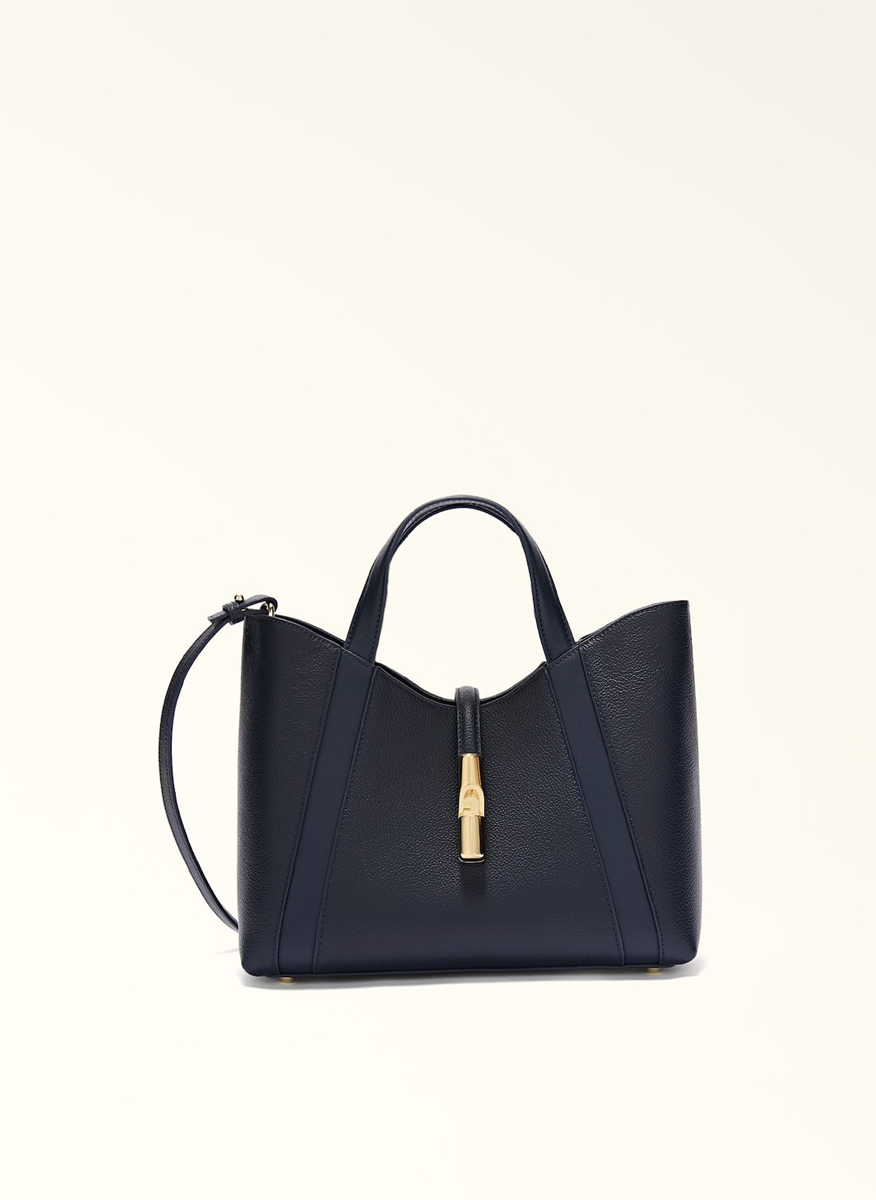 Чанта Furla Goccia Ink Blue