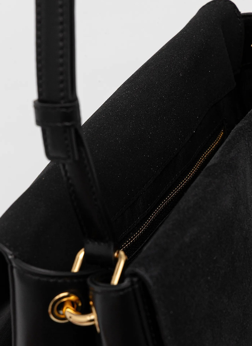 Чанта Furla Domus Nero
