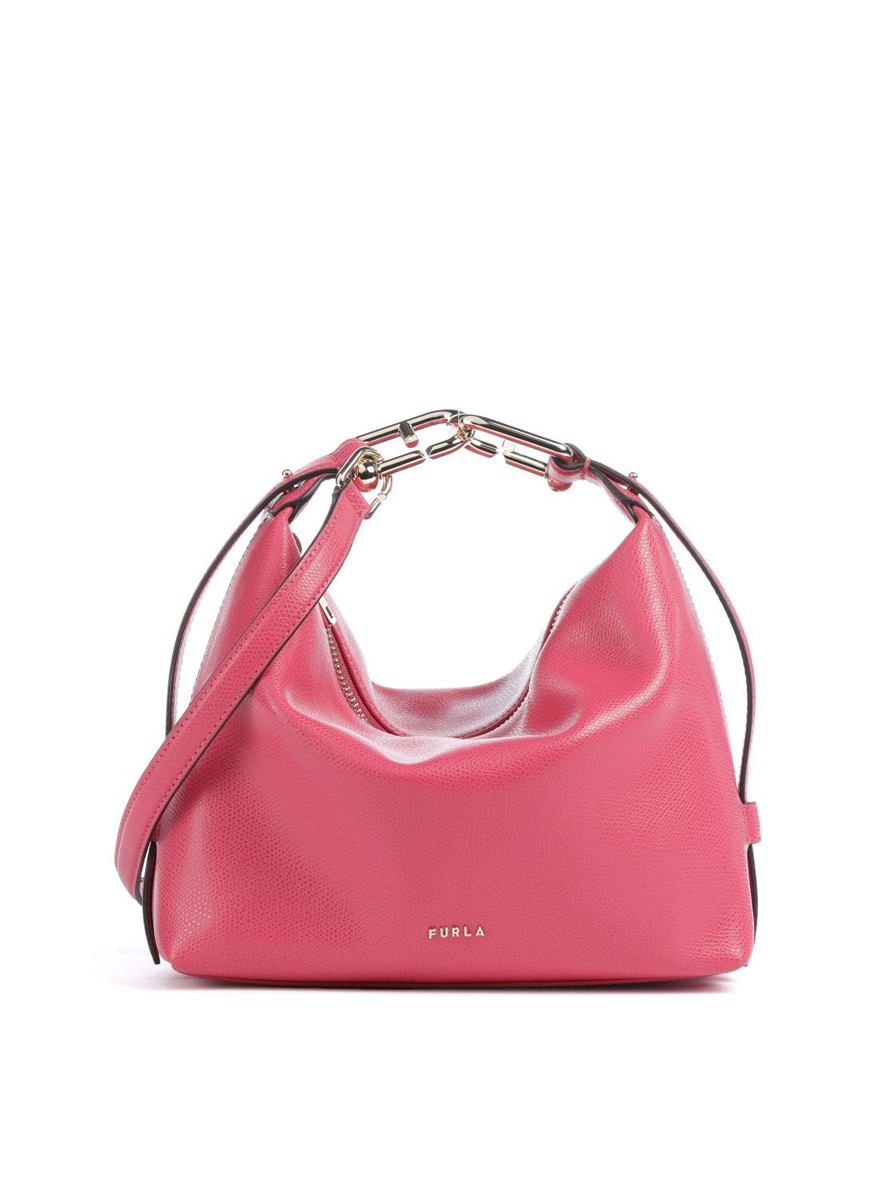 Furla Velvet Pink mini hand bag