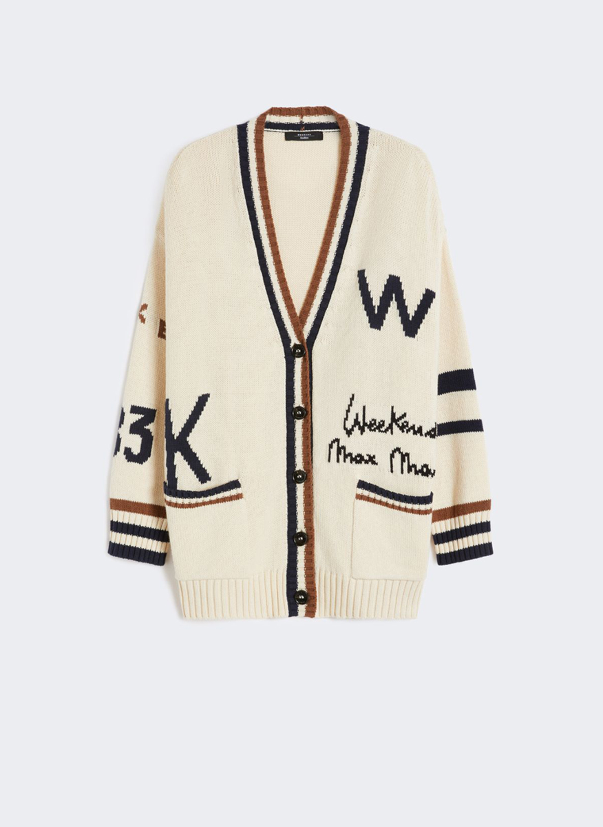 Жилетка с тематичен дизайн 'Oversized fit' Weekend Max Mara Wkdblasone