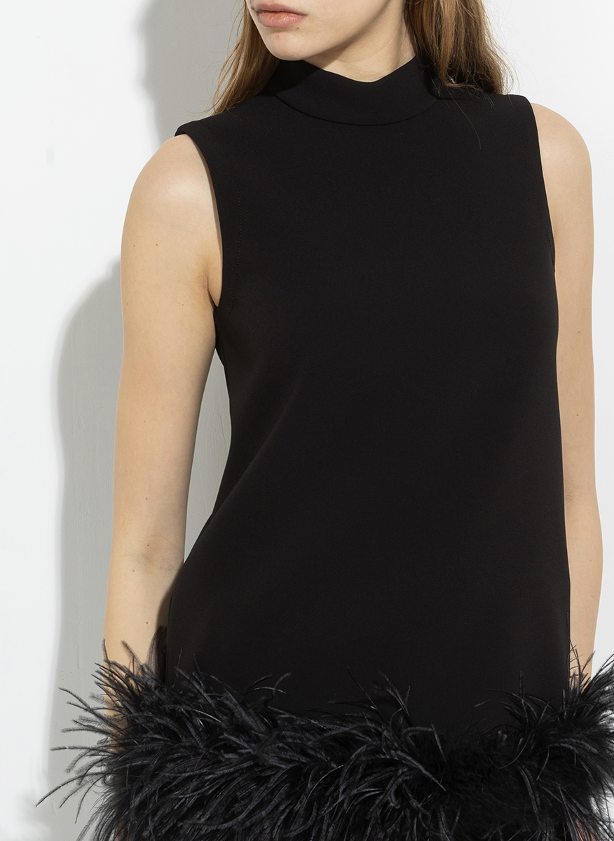 Топ с пера Max Mara Studio Msevello