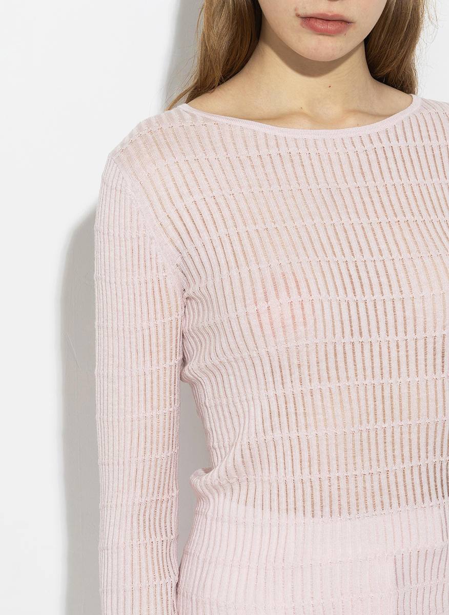 Пуловер с коприна Max Mara Studio Mstpedone