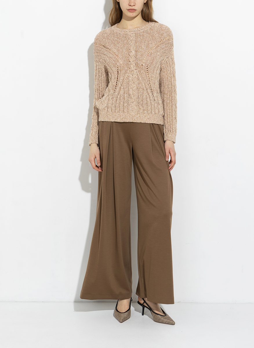 Пуловер с 'openwork' детайли Max Mara Studio Msttirsi