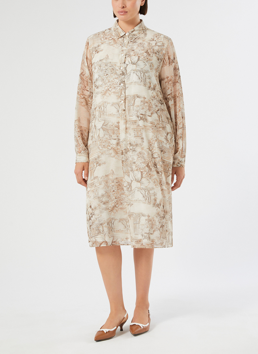 Marina Rinaldi Mrsrisorsa georgette dress