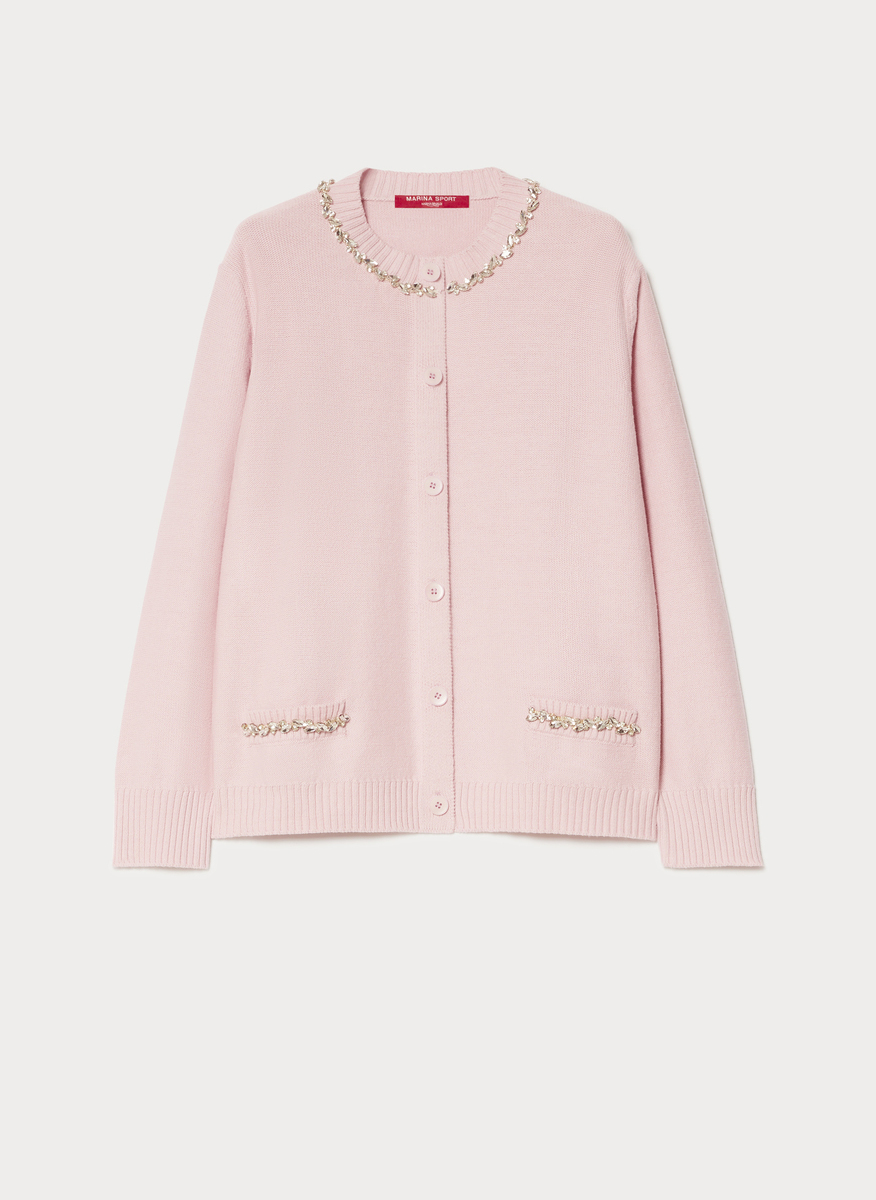 Marina Rinaldi Mrslicenza cardigan with crystals