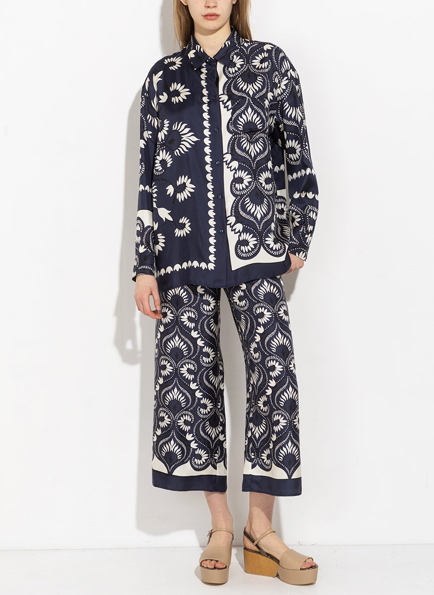 Weekend Max Mara Wkdottico printed trousers 
