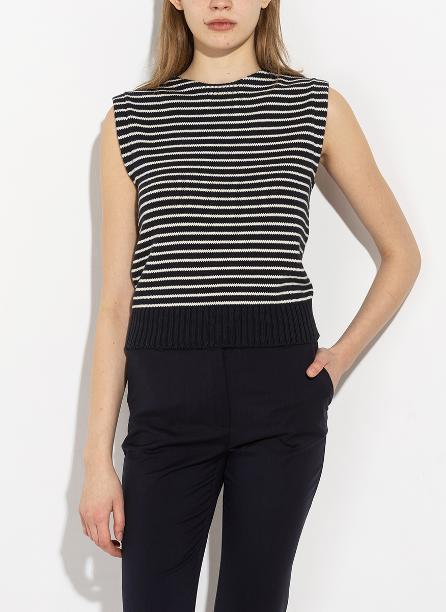 Weekend Max Mara Wkdlanda striped gilet
