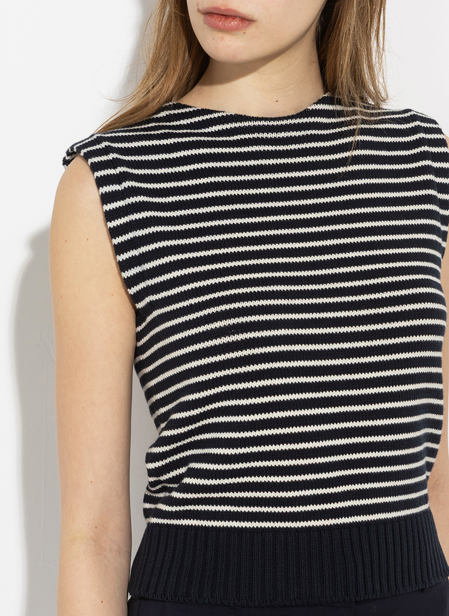 Weekend Max Mara Wkdlanda striped gilet