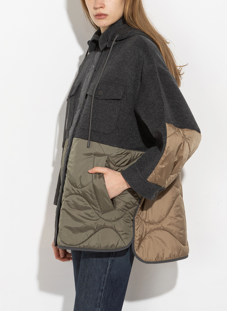 Парка от фина вълна Weekend Max Mara Wkdossola