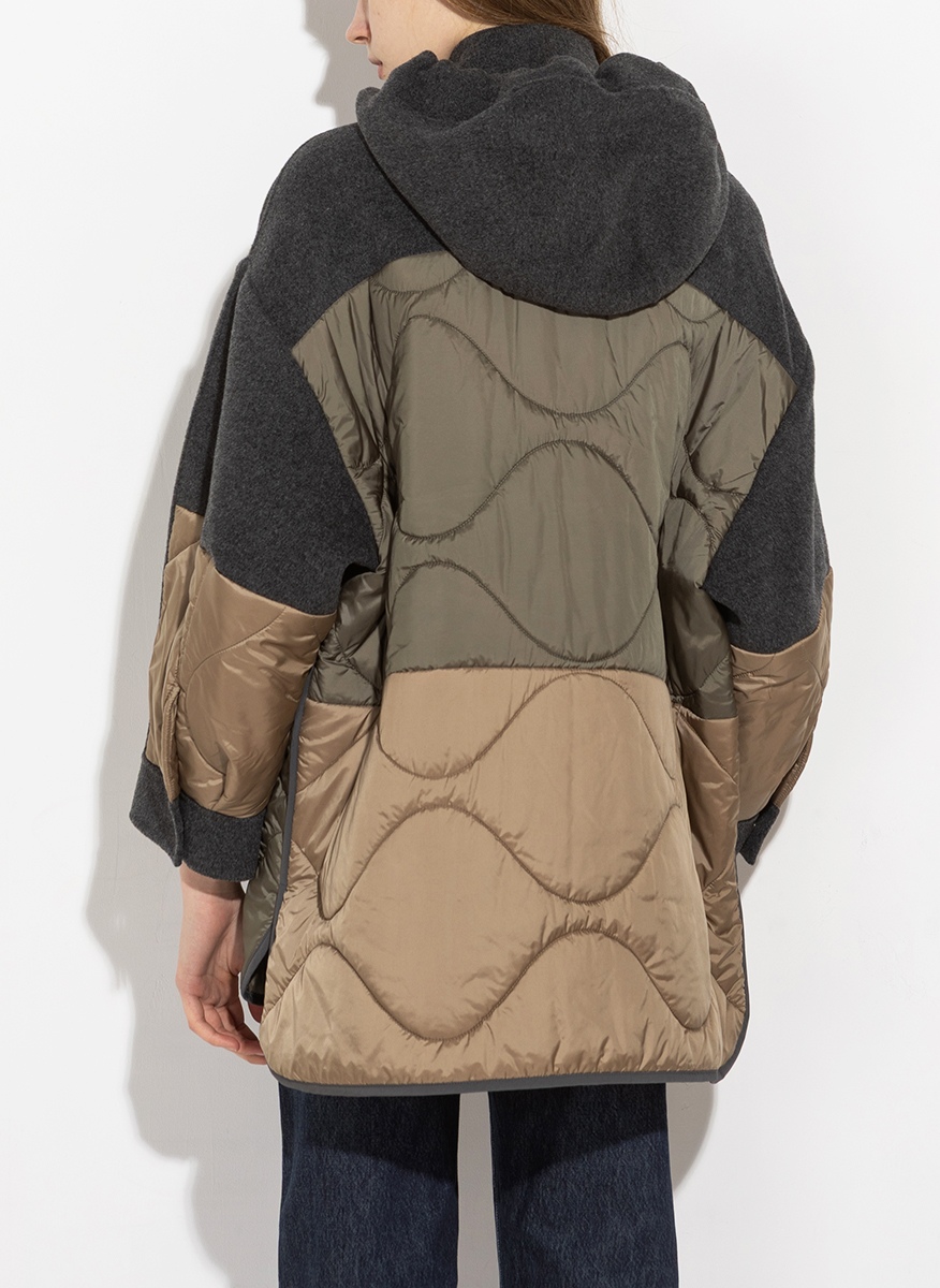 Парка от фина вълна Weekend Max Mara Wkdossola