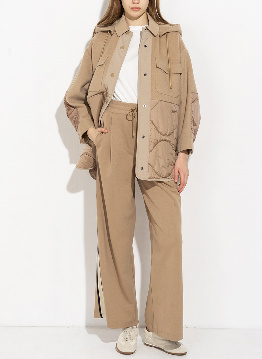 Парка от фина вълна Weekend Max Mara Wkdossola