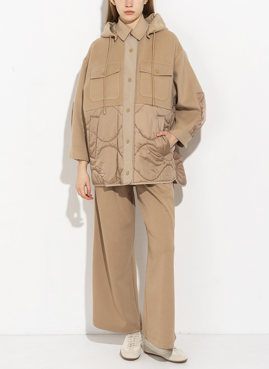 Парка от фина вълна Weekend Max Mara Wkdossola