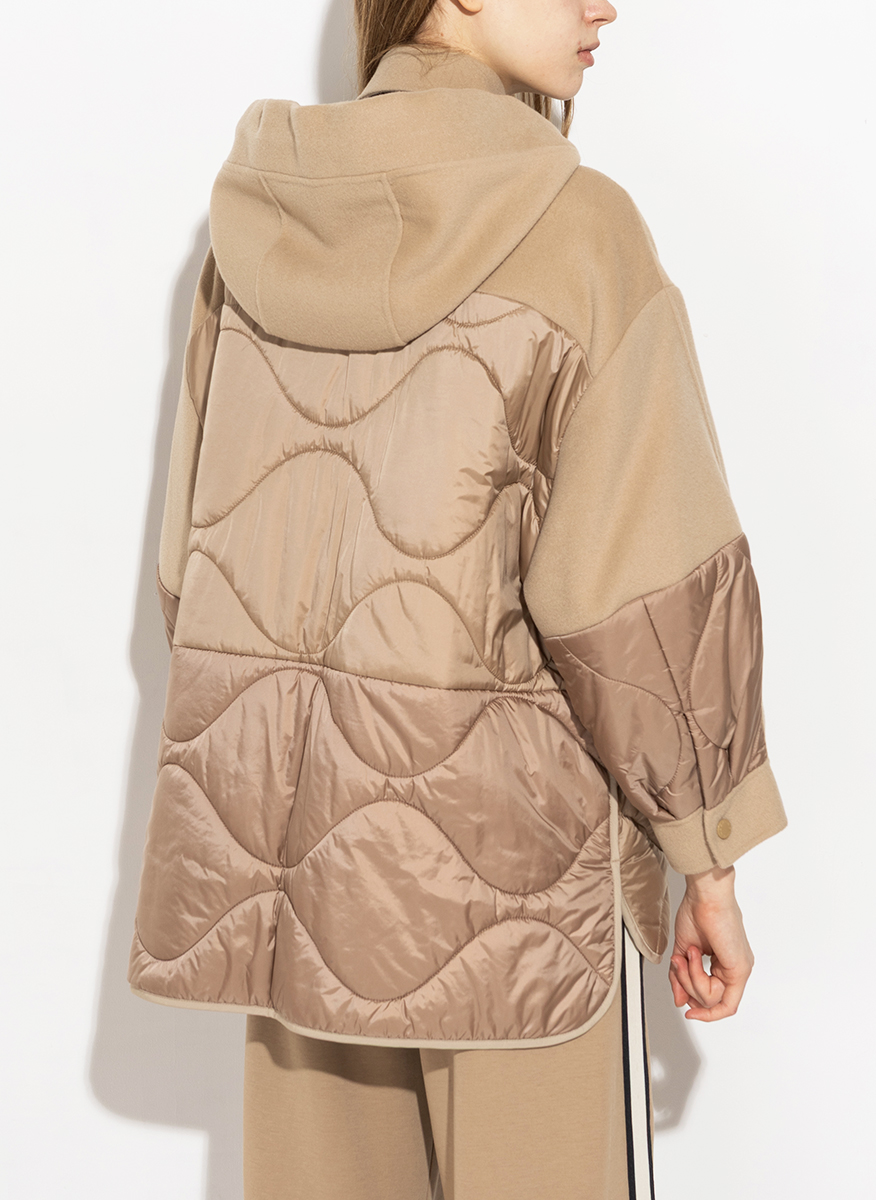 Парка от фина вълна Weekend Max Mara Wkdossola
