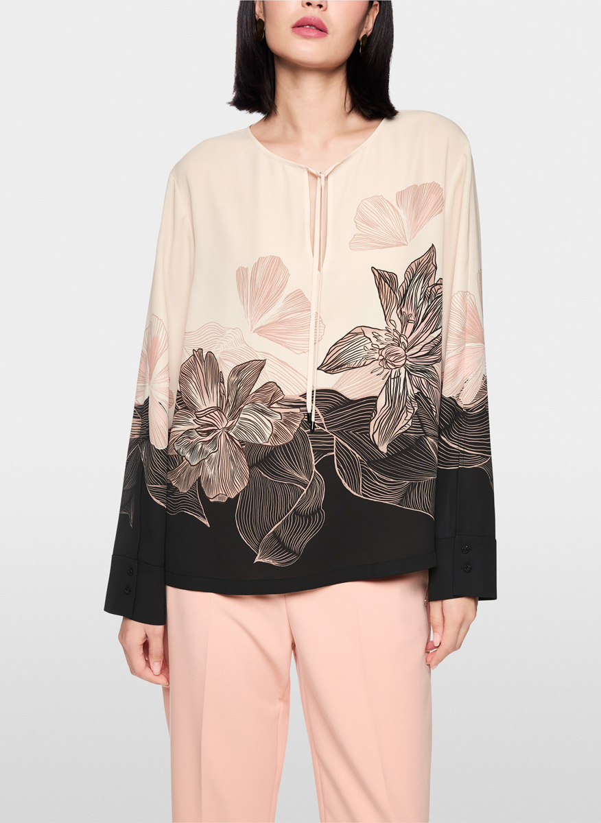 Блуза с флорален принт Marc Cain Collections