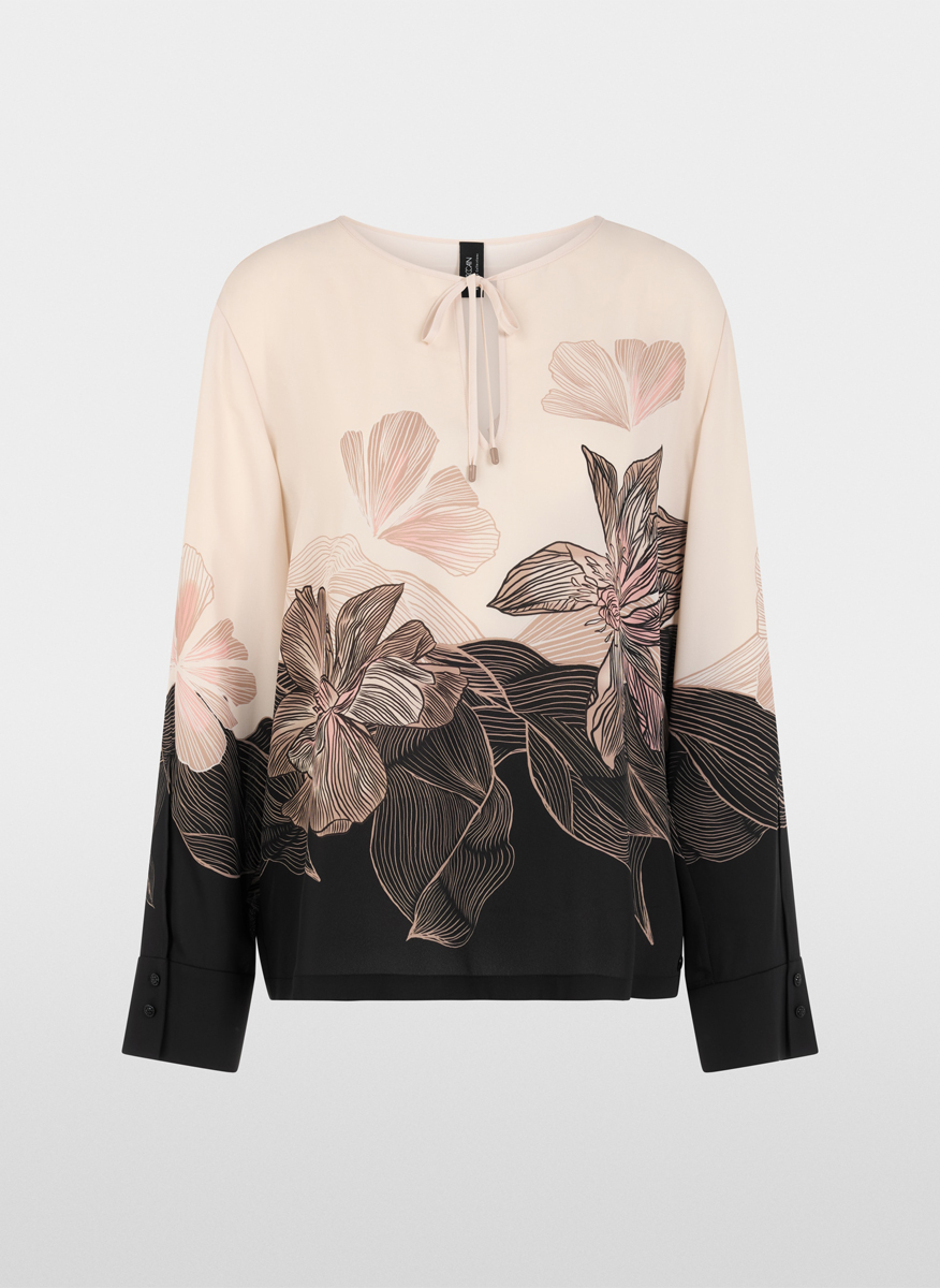 Блуза с флорален принт Marc Cain Collections
