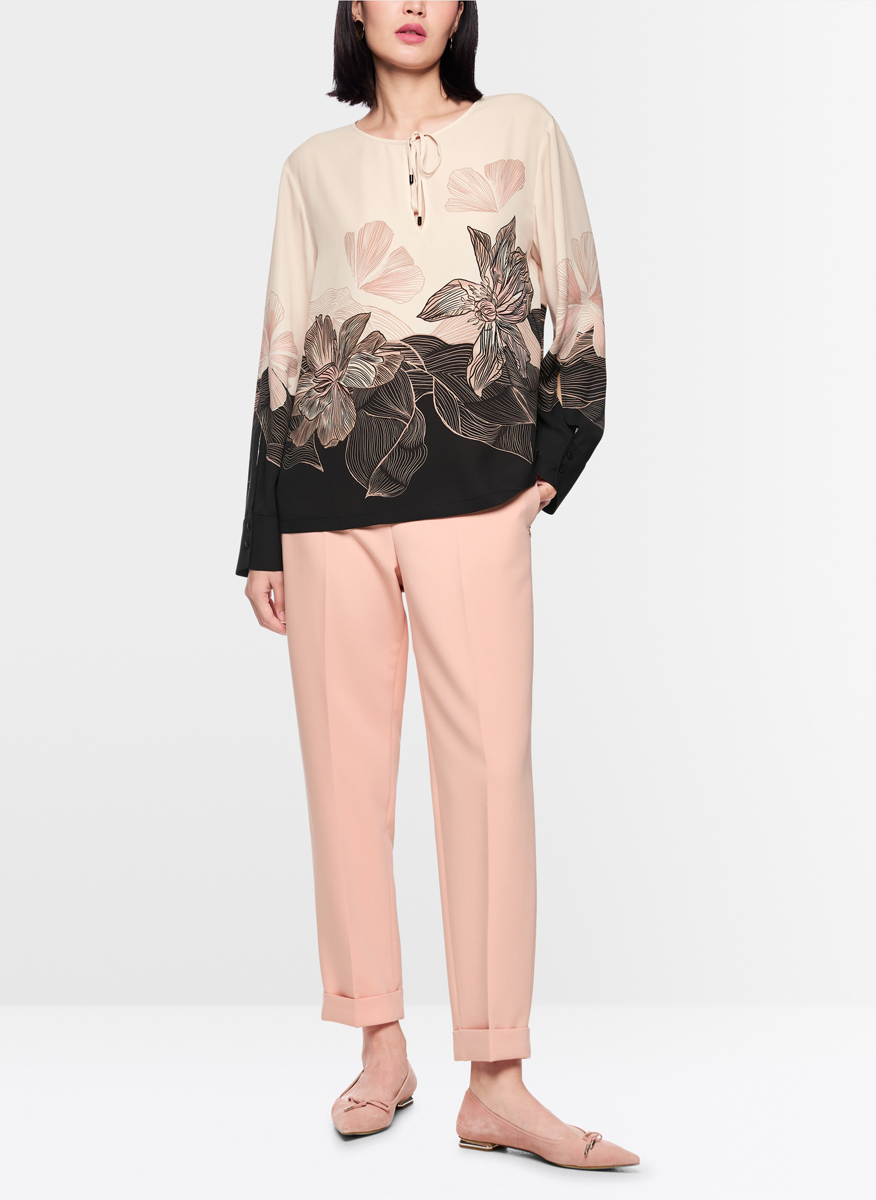 Блуза с флорален принт Marc Cain Collections
