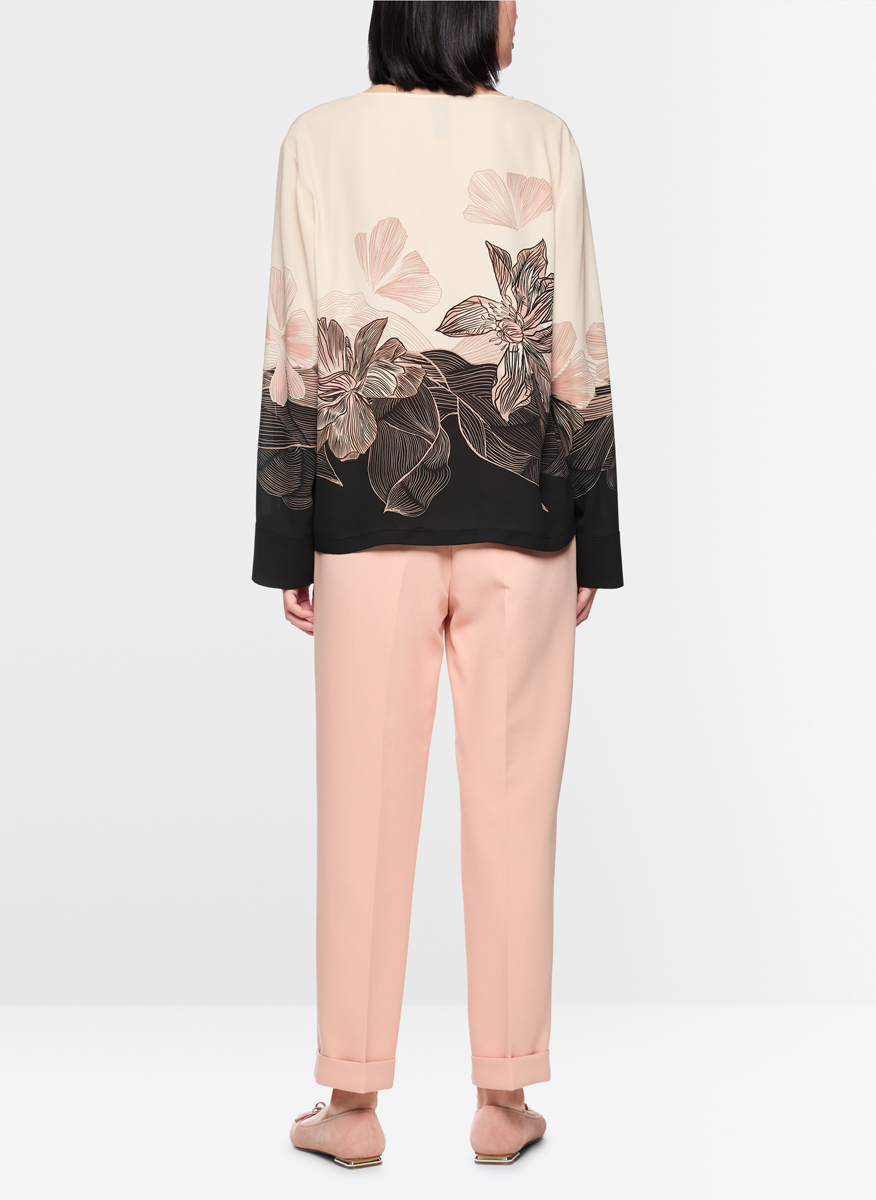 Блуза с флорален принт Marc Cain Collections