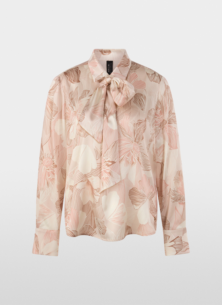 Копринена блуза с панделка Marc Cain Collections