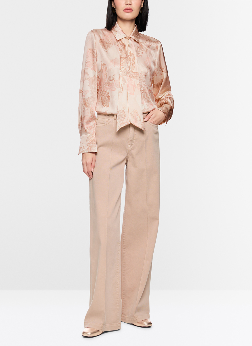 Копринена блуза с панделка Marc Cain Collections