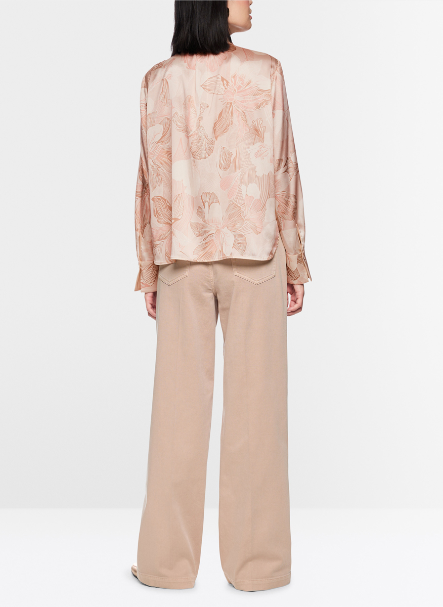 Копринена блуза с панделка Marc Cain Collections