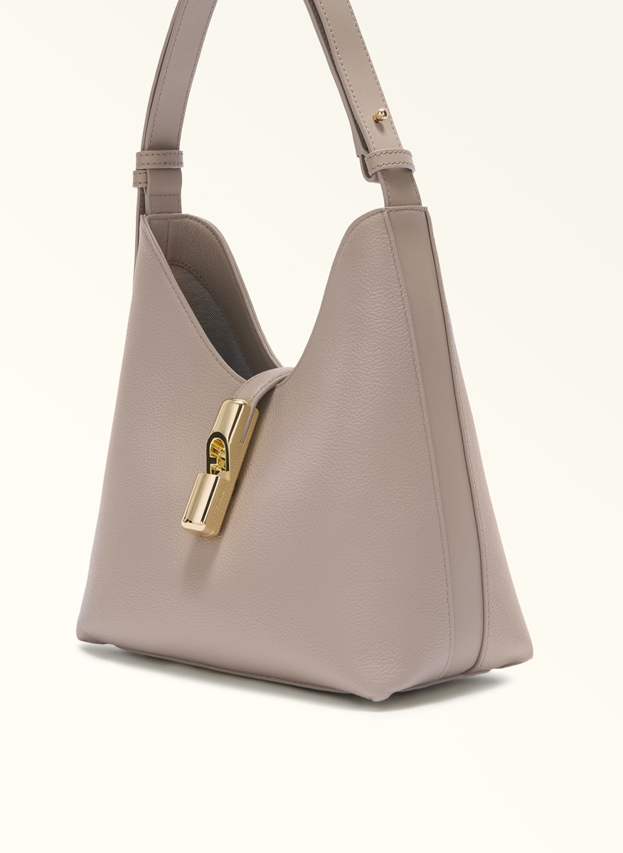 Мини чанта Furla Goccia Linen